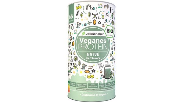 Organic vegan protein | DE-ÖKO-006 | 10 plant-based protein sources | No sweeteners | No soy or gluten | Premium quality from Lake Constance | Made in Germany (1000g, natural)