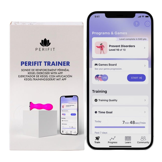 Perifit - Kegel Exerciser with App | Pelvic Floor Trainer | Strengthens the pelvic floor muscles, improves bladder control, and accelerates postpartum recovery