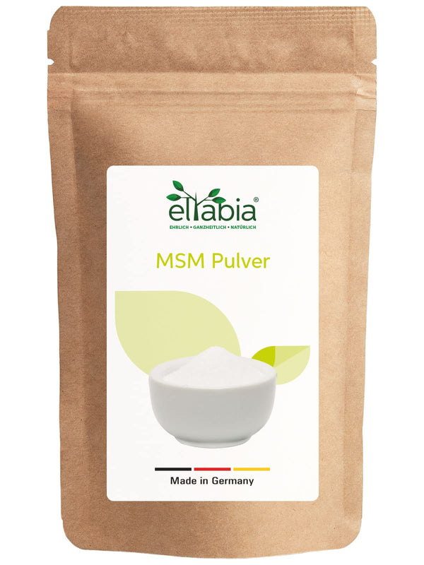 MSM Powder 1000g | 99.9% pure organic sulfur | Premium methylsulfonylmethane without additives | Vegan