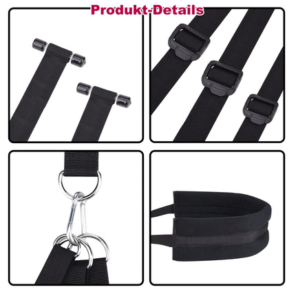 UTIMI Love Swing Sex Swing Door Swing - Sex Swing with Seat BDSM Bondage Set Extremely Robust Sex Toy Sex Furniture for Couples Maximum Load 150 kg