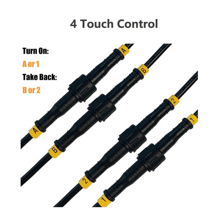 STAIGO Touch Sensor Control Box Replacement Lift Chair/Electric Recliner/Power Supply Sofa for Limoss/Okin/Kaidi (4 Touch)