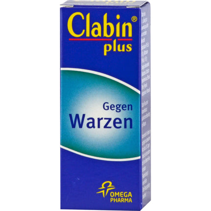 CLABIN Plus Anti-Wart Solution 15 ml - Wart remedy for the quick removal of warts - Wart tincture - Wart remover with salicylic acid