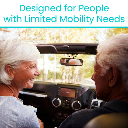 Vive Auto Assistant - Vehicle Assist Handle - Standing Mobility Aid Tool for Elderly - Safety Door Handle AutoCane - Portable Grab Bar for Seniors and Disabled, Teal