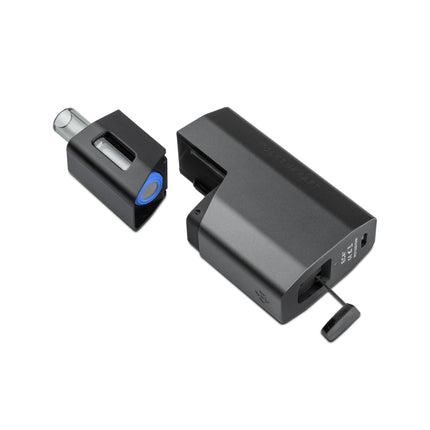 WOLKENKRAFT ÄRiS Premium Vaporizer | ECA Convection Technology | Easy Cleaning | Extendable Glass Mouthpiece | High-Quality &amp; Efficient *Gun Metal*