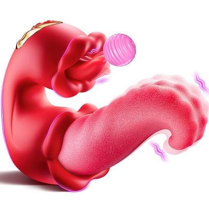 Vibration for women tongue vibrator, sex toy for women 3 in 1 vibrator sets for women clitoris with 10 swing mode sex toys, sex toys for women solo vibrators sex toyset for woman