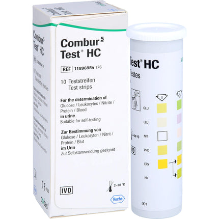 Combur 5-Test HC urine test strips 10 pieces
