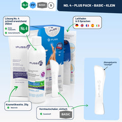 Mr. Fuss Callus Remover Solution for Gentle Callus Removal. Fast-Softening Lotion 250ml No. 4 in the Plus Pack. Foot Care Pedicure Set without Sanding with Instant Effect.