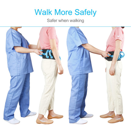 REAQER Transfer Belt Gait Belt Transfer Boom Belt Multifunctional Care Belt For Elderly People With Disabilities Walking Safety Assistance Device