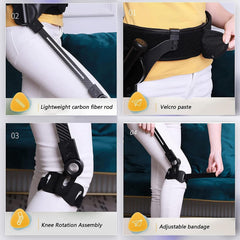 Body Power Walking Aids, Physiotherapy Leg Lift Support with 3 Adjustable Intensity Levels, Pendulum Principle Walking, for Elderly People with Limited Mobility, Stroke Hemiplegia