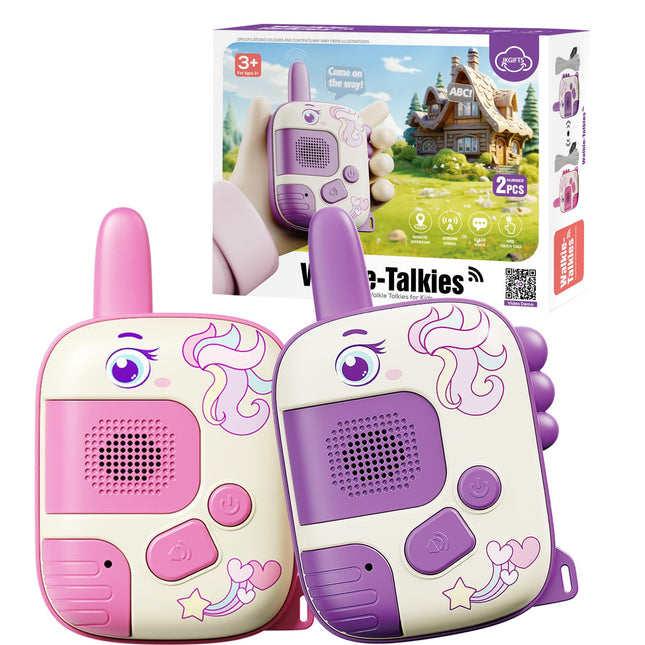 Walkie Talkie - Toys from 3 4 5 6 7 8 years girl boy unicorn gifts for girls boy 3-10 years outdoor games for children walkie talkie children's toys Christmas gifts children's gifts