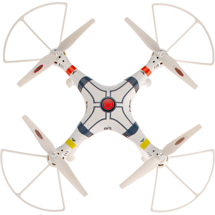 JAMARA 422035 - Payload GPS VR Drone Altitude HD FPV Wifi Coming Home - Position hold via GPS, automatic takeoff and landing, altitude control, track following flight path planning mode, payload up to 350g