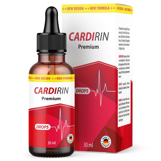 Cardirin Premium Drops | Pure plant oil complex | Quality for men and women | 30 ml per bottle 1x
