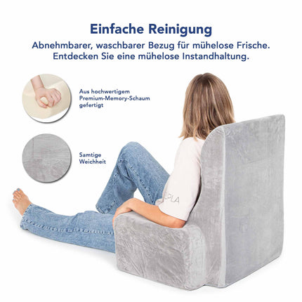 MKS. Memory foam armchair relieves back pain, improves seating posture, and provides ultimate comfort—perfect for relaxing in bed, reading, and sitting.…