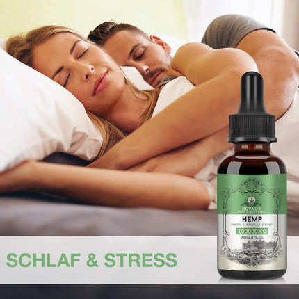 High-quality natural oil, 100,000mg in high dosage, rich in Omega 3-6-9, vegan, 60ml