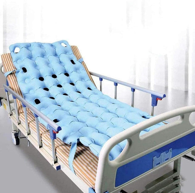 GEDRACKPMYN Anti-Decubitus Mattress, Alternating Pressure Mattress Against Bedsores and Ulcers with Pump, Disabled and Bedridden Patients Prevent Decubitus, Manual Air Pump