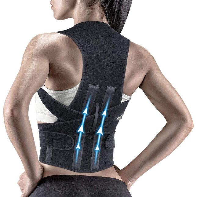 Back straightener, posture correction back women and men, back posture corrector, lumbar support adjustable back posture corrector create an upright and confident posture