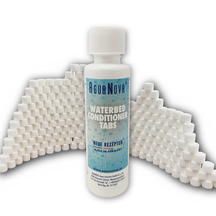 Waterbed tablets - Agua Nova ® Tabs Conditioner tablets without spills Waterbeds Water pillows 20 pieces = 20g
