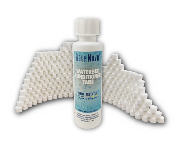Waterbed tablets - Agua Nova ® Tabs Conditioner tablets without spills Waterbed water pillows 40 pieces = 40g