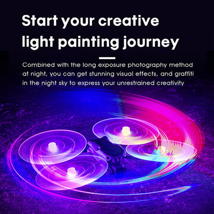 LICHIFIT LED Lights Propeller for DJI AIR 3 Drone Night Flight Flash Paddle Blade Low Noise Prop Accessories