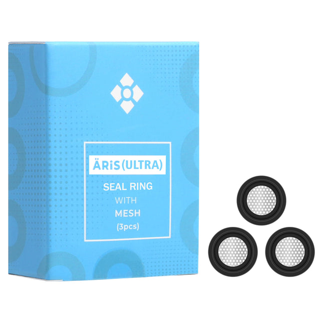WOLKENKRAFT ÄRiS (ULTRA) sealing rings with sieve | Set of 3 | High-quality original accessories for WOLKENKRAFT ÄRiS (ULTRA) vaporizers