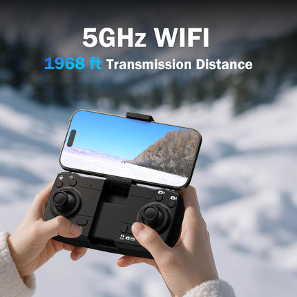 K610 GPS Drone with 4K Camera for Adults S0NY IMX SENS Camera SD Card, AI Drone Auto Return Home, under 249g, RC Quadcopter GPS Drones for Beginners 5G FPV Transmission Drone Follow me