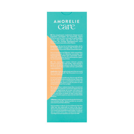 AMORELIE Care – Peach Flavored Lubricant Edible Water-Based Vegan (100ml)