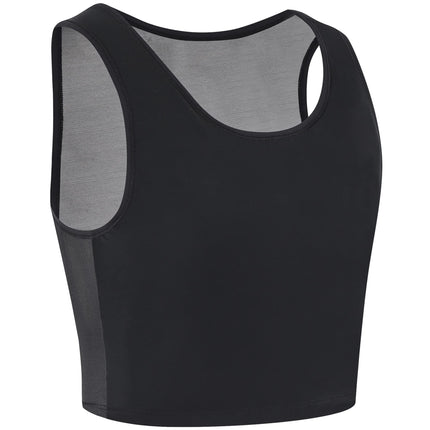 XUJI Binder Transgender FTM Breathable Chest Binder (B, 2XL)