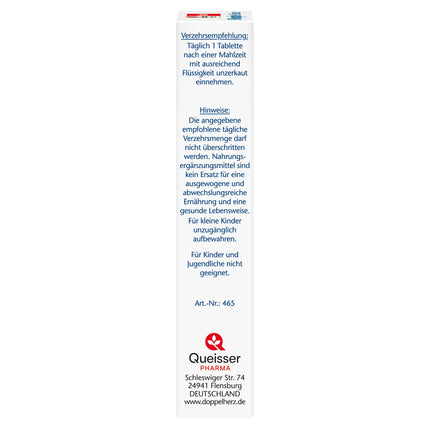 Doppelherz B-Complex DEPOT with folic acid - B vitamins contribute to the normal function of the nervous system and normal energy metabolism - 45 tablets