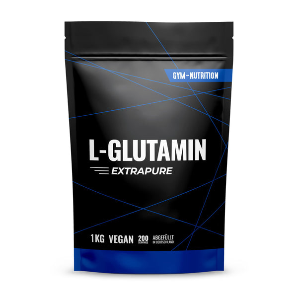 L-Glutamine Powder 1000g / 1kg - Ultra-pure powder with extra high dosage - Glutamine - Laboratory tested and vegan - Made in Germany 1kg - Neutral taste, natural