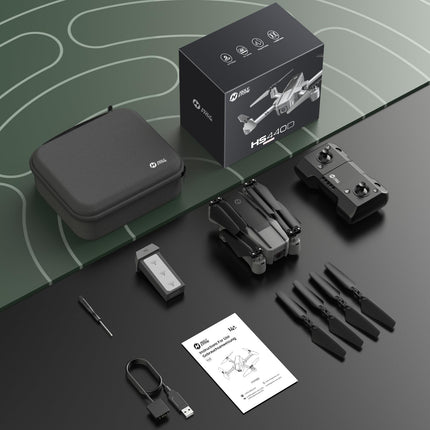 Holy Stone HS440D GPS Drone with 4K Camera for Beginners, 1 Battery for 20 Min. Flight Time, Follow Me, Auto Return, 5G FPV Transmission, RC Foldable Drone Complete Set under 249g Professional for Adults, C0