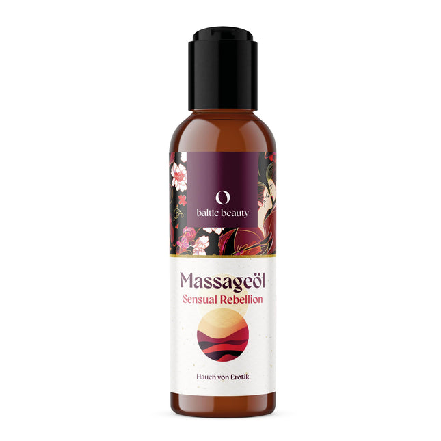 Baltic Beauty Exclusive Massage Oil - Sensual Rebellion - High-quality massage oil for sensual, relaxing massages with a seductive fragrance and nourishing ingredients