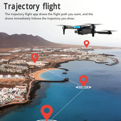 Foldable Drone with 4K HD Dual Camera for Adults, Altitude Hold, Headless Mode, Gravity Sensing, Camera Drones for Adults/Beginners, Gifts for Girls/Boys