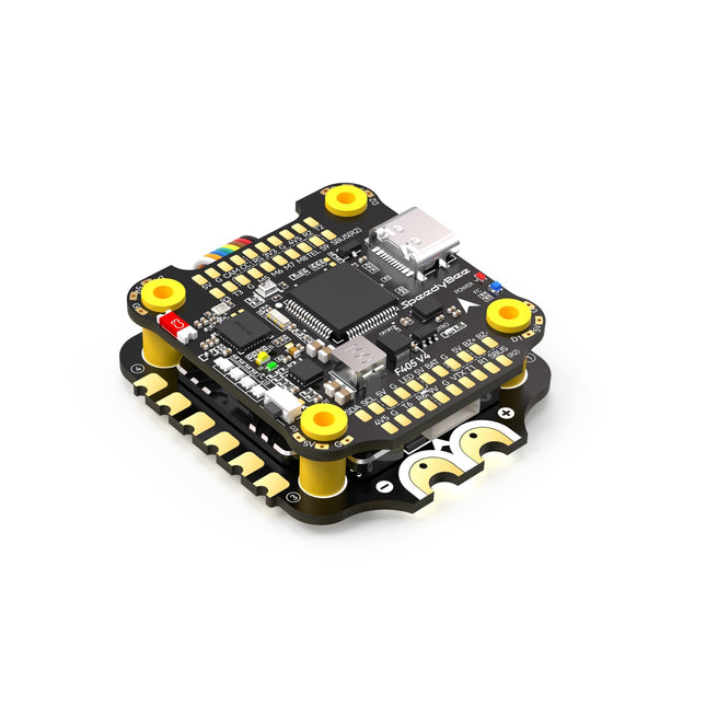F405 V4 Flight Controller Stack: 30x30 Stack with 4in1 55A ESC Board, Wireless Betaflight Configuration, Blackbox, for FPV Drone