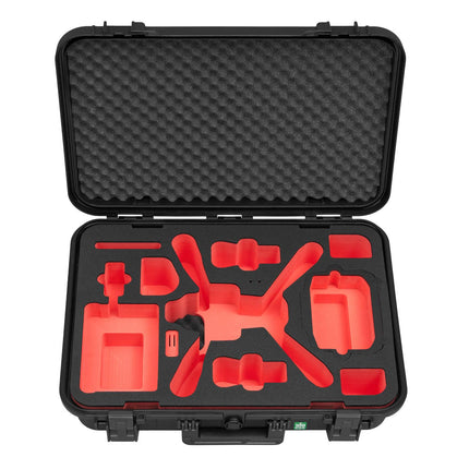 TomCase drone case "Ready to Fly" for DJI Air 3S Fly More Combo, Standard or DJI RC 2 Controller, battery charging in the case, waterproof ECO protective case - Made in Germany