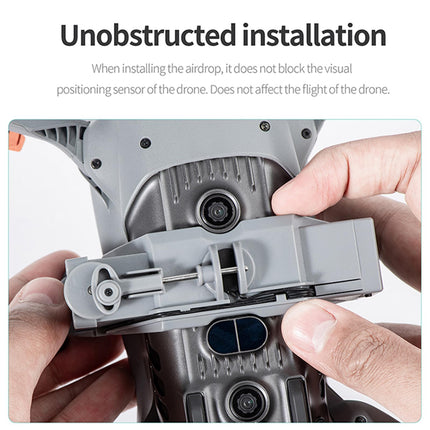 LICHIFIT Drone Airdrop System with 1/4 Screw Hole Interface for DJI Air 3 Photosensitive Thrower Transport Delivery Payload Release Dropping Device