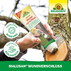 Neudorff Malusan Wound Closure - Effective wound healing on fruit and ornamental trees, protects against germs and fungi, ready-to-use, 275 ml, white