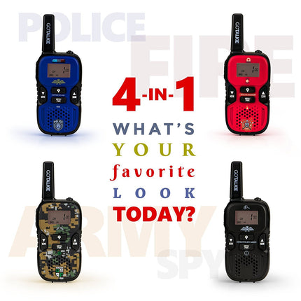 Dress Up America GoTalkie Set with Wearable and Interchangeable Long-Range Splints, One Size