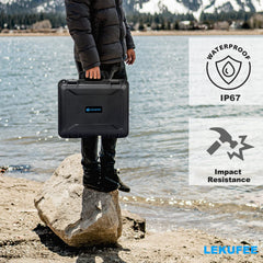 LEKUFEE Waterproof Case for DJI Avata 1 Drone, Fly Smart Combo, Goggles 2/V2/Integra, RC Motion 3/2, FPV Motion 3/2, and Accessories (Carrying Case Only) (Not for DJI AVATA 2)