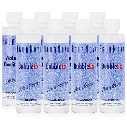 4x AguaNova Waterbed Conditioner 250 ml, 4x Bubble Ex 400g