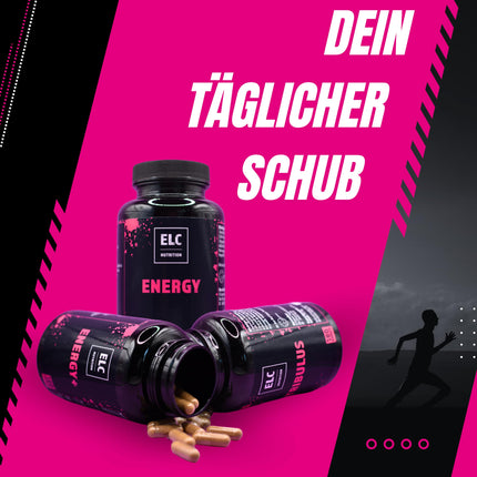 ELC Nutrition | Tribulus | Naturally boosts strength, energy, and performance | Testosterone booster | Vegan | Preservative-free | 180 capsules