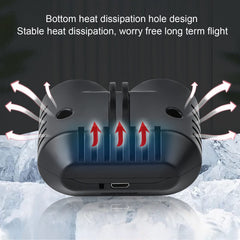 Asixxsix Drone Night Flight Lights, 4 Modes, Drone Flash Light, Universal Type for Conversion Upgrade, Owl, Drone Searchlight, Night Light, Powerful Battery, 135