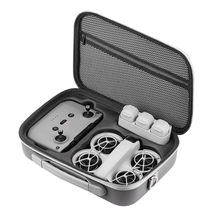 REYGEAK DJI NEO RC Bag, Waterproof and Wear-resistant, Portable PU Leather Portable Travel Case Carrying Bag for DJI NEO Accessories with DJI RC Controller and Other Accessories