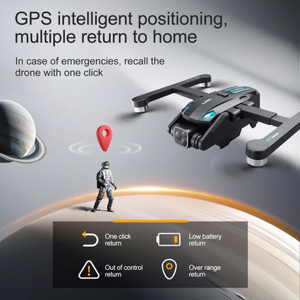 OBEST GPS Drone with 4K Camera, Auto Return Follow Me Optical Flow Brushless Motor Drones 36 Mins Long Flight Time, 360° Obstacle Avoidance, 5G WIFI FPV Transmission Drone for Beginners Adults