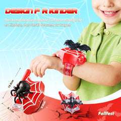 Fygurso Walkie Talkie Kids, Walkie Talkies with Spider Bat for 3 4 5 6 7 8 9 10 Year Old Boys Girls Children Gift Toy, 1 km Talking Range for Outdoor Games, Camping, Hiking