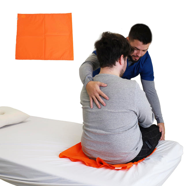 PEPE Mobility - Sliding sheet for bedridden patients 60x50 cm, sliding sheet care, transfer bed linen support, sliding sheet patient transfer