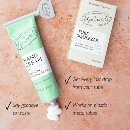 UpCircle Tube Squeezer - Plastic-Free + Metal Perfect Way to Get Every Last Drop - Sustainable Bathroom Accessories