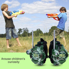 YDI Walkie Talkies for Kids, Two-Way Radios 1-3KM Range 8 Channels with Flashlight, Outdoor Toys, Gifts for Girls and Boys