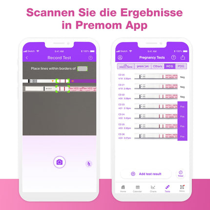 Easy@Home 40 x Pregnancy Test Early Test 10 mIU/ml - Sensitive Pregnancy Test - Early Pregnancy Test Strips with Highest Accuracy | Reliable Ultra Early Pregnancy Test