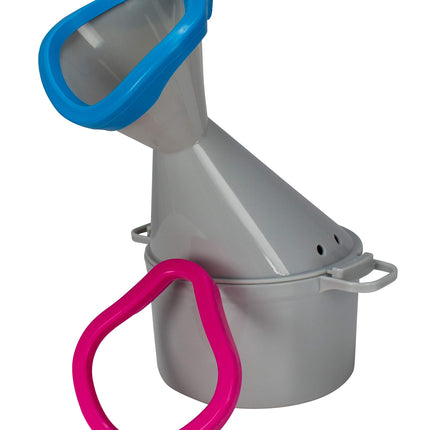 Inhaler Premium, with two soft attachments, grey