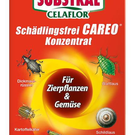 Substral Celaflor Pest-Free Careo Concentrate for ornamental plants, against aphids, box tree moths, etc. 250 ml